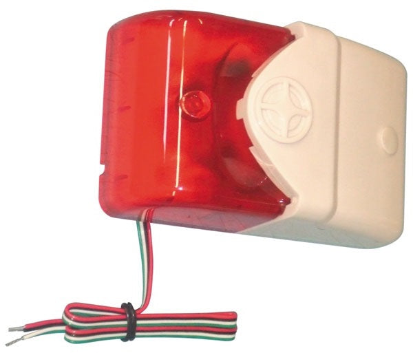 Sirene etanche flash stroboscope 110db signalisation 6v 7v 8v 9v 10v 11v 12v 13v 14v 15 ECLATS DESTOCKAGE