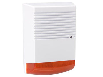 Sirène factice exterieure ip44 à led clignotante rouge hamd1 ECLATS DESTOCKAGE