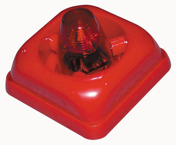 Sirene incendie 95db 24v 30ma rouge ty-106-1 systeme alarme sonore 15-30vdc ECLATS DESTOCKAGE