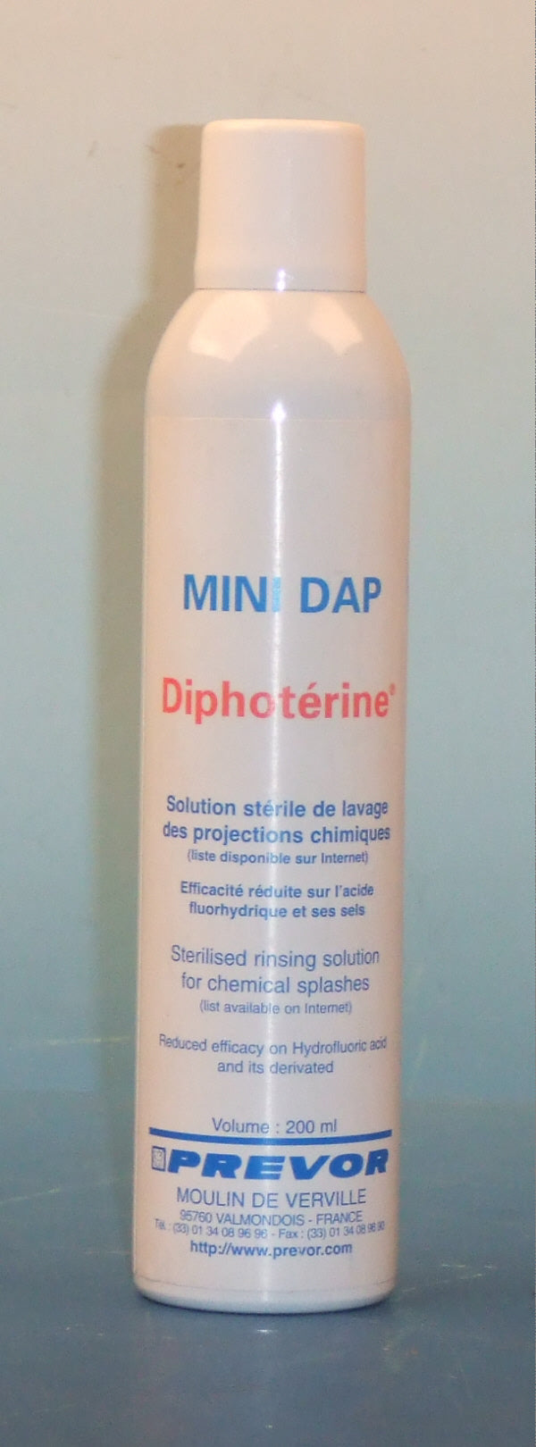 Solution sterile de lavage des projections chimiques 200ml ECLATS DESTOCKAGE