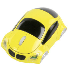 Souris optique sans fil 800 dpi voiture jaune usb bxl-mousecar20 ECLATS DESTOCKAGE