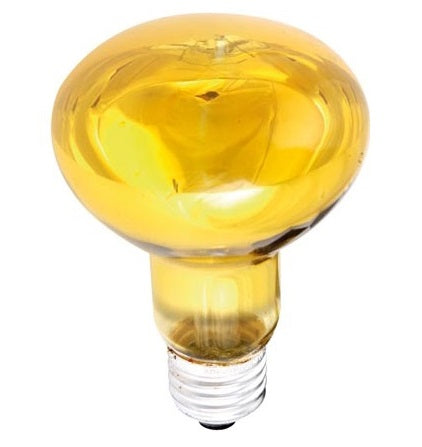 Spot ampoule e27 60w couleur jaune disco r80 220v lamp60o2 lamp60y2 lampe lumiere projecteur ECLATS DESTOCKAGE