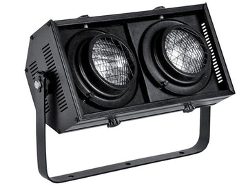 Stage blinder a controle dmx - 2 lampes dwe 120v/650w - noir vdp6502bl ECLATS DESTOCKAGE