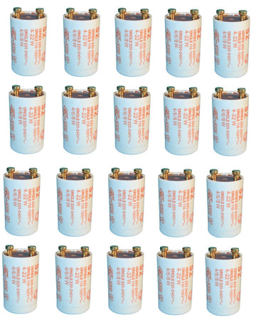 20 Starter 4 à 22w 110v 220v 230v 240v 4w 6w 8w 18w 20w detecteur faux billet lampe fluo ECLATS DESTOCKAGE