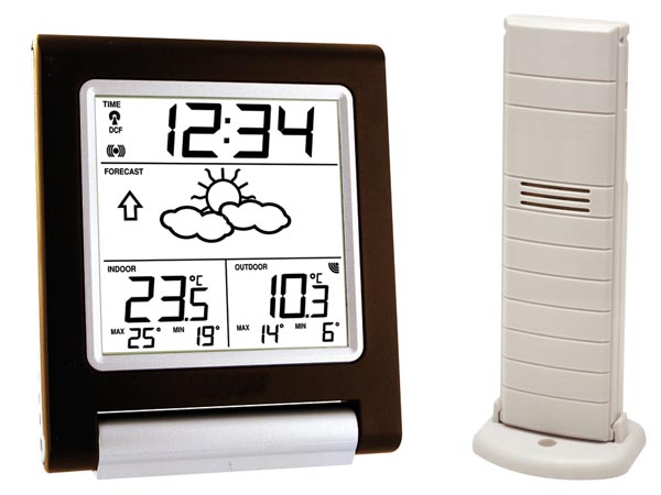 Station météo ws9135 capteur de température sans fil 868mhz alarme réveil barometre velleman ECLATS DESTOCKAGE