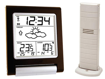 Station météo ws9135 capteur de température sans fil 868mhz alarme réveil barometre velleman ECLATS DESTOCKAGE