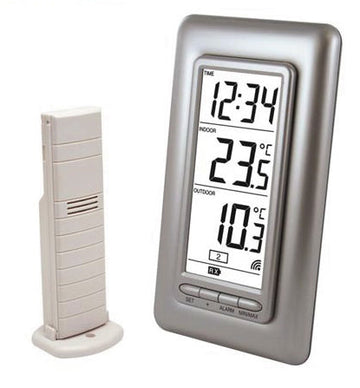 Station temperature meteo horloge ws9160 ws9162 interieur exterieur capteur electronique externe ECLATS DESTOCKAGE