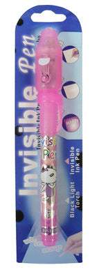 Stylo feutre lampe ultraviolette uv detecteur faux billet encre invisible ultraviolet agenda rose ECLATS DESTOCKAGE