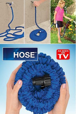 Supergreen su-005 tuyau d'arrosage maxi3 (longueur 2,5m>7,5m) pistolet arroseur boyau etirable ECLATS DESTOCKAGE