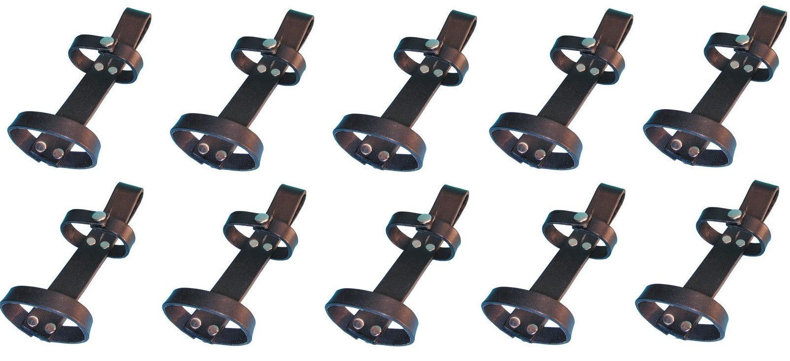 10 Support ceinture cuir pour lampe maglite ou detecteur metaux dfpr dfp5 ECLATS DESTOCKAGE