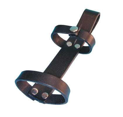 Support ceinture cuir pour lampe maglite ou detecteur metaux dfpr dfp5 ECLATS DESTOCKAGE