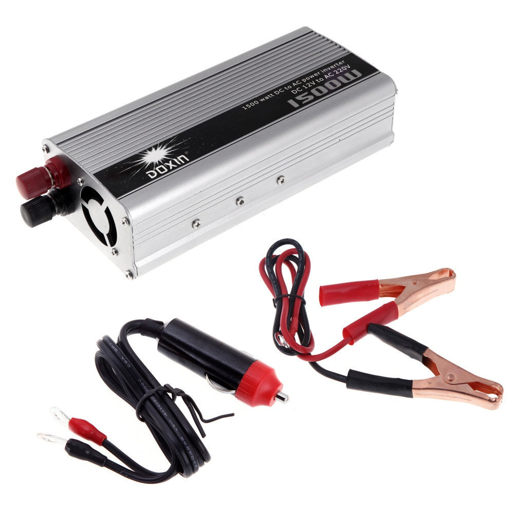 Survolteur inverteur 12v 220v 230v 240v convertisseur 1500w crete 800w continu 12 220 12vcc 240vca - ECLATS DESTOCKAGE