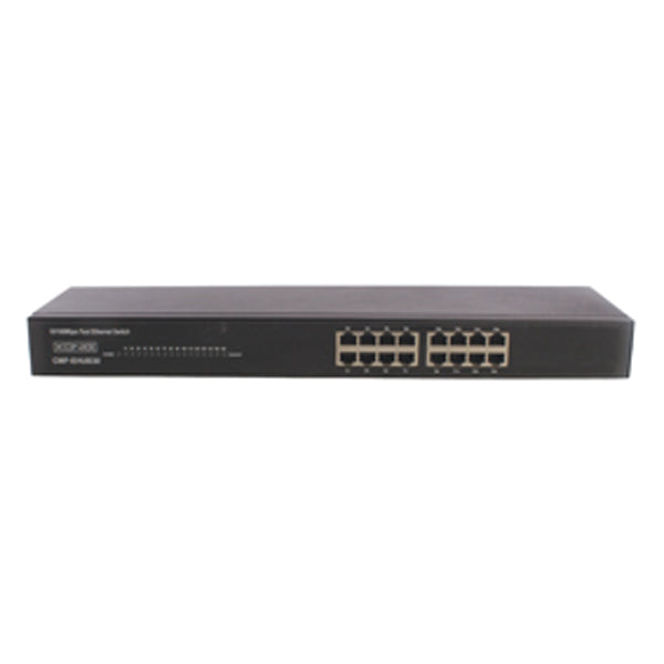 Switch 16 port 10 100mbps repartiteur commutateur ethernet cmp-ehub30 informatique ordinateur pc ECLATS DESTOCKAGE