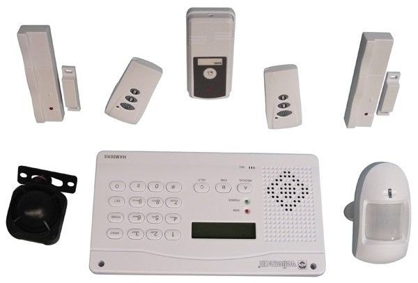 Systeme alarme sans fil ham06ws centrale transmission telephonique telecommande infrarouge ECLATS DESTOCKAGE
