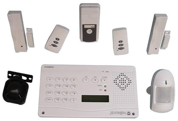 Systeme alarme sans fil ham06ws centrale transmission telephonique telecommande infrarouge ECLATS DESTOCKAGE