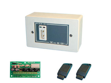 Systeme clef electronique alarme 1 zone aece1 albano pour anti intrusion - ECLATS DESTOCKAGE