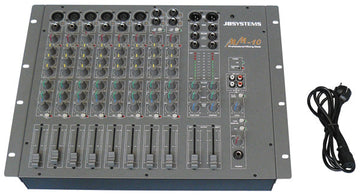 Table de mixage mm-10 dmx258 avec 6 canaux mono et 2 canaux stereo sonorisation sobesoundmx258 ECLATS DESTOCKAGE