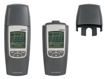 Tachymètre numérique laser 6 digit afficheur lcd coffret dvm8030 100~30000 tr min ECLATS DESTOCKAGE