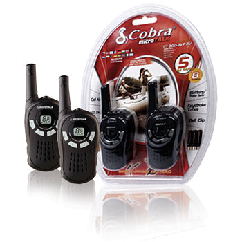 Talkie walkie radio longue portee pmr 8 canaux 5km uhf vhf chargeur batteries inclus ECLATS DESTOCKAGE