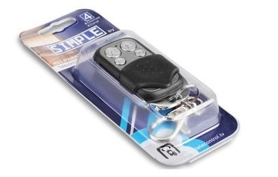 Télécommande a 4 boutons 433.92mhz pour ouverture de portail et porte de garage ECLATS DESTOCKAGE