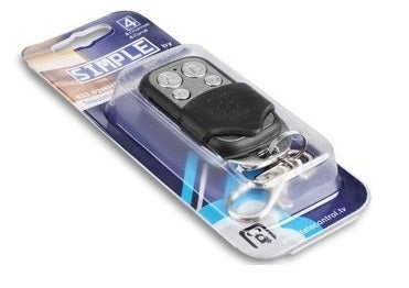 Télécommande jolly portail garage 4 boutons a b 433.92mhz ECLATS DESTOCKAGE