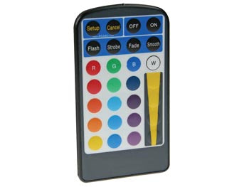 Télécommande lampl5rgb/rcn pour l2205w lampe rgb à led 5w e27 ampoule multicolor 16 couleurs ECLATS DESTOCKAGE