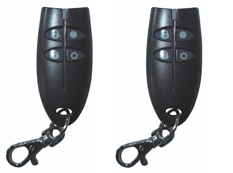 2 Telecommande miniature 4 boutons 433mhz 868mhz rc-86k rc86k alarme sans fil jablotron automatisme ECLATS DESTOCKAGE