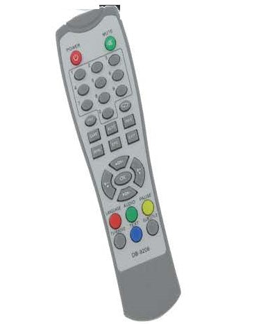 Telecommande pour décodeur tnt db-9206 + notice manuel ECLATS DESTOCKAGE