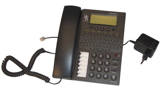 Telephone clavier qwerty envoyer et recevoir sms via ligne téléphonique ou gsm terminal ECLATS DESTOCKAGE