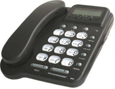Telephone filaire pabx ecoute amplifie main libre 20 no (casque en option) amplificateur memoire ECLATS DESTOCKAGE