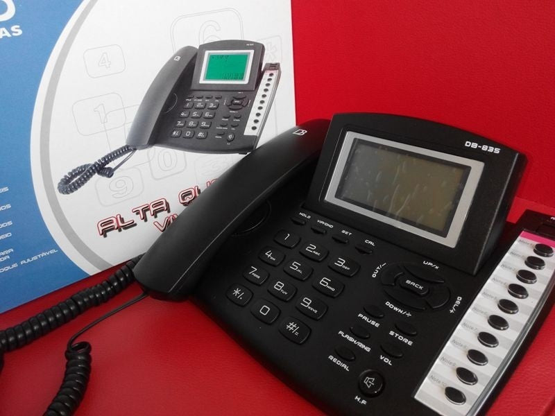Telephone filaire pour bureau pour central pabx fixe 10 numeros db-835 poste telephonique ECLATS DESTOCKAGE