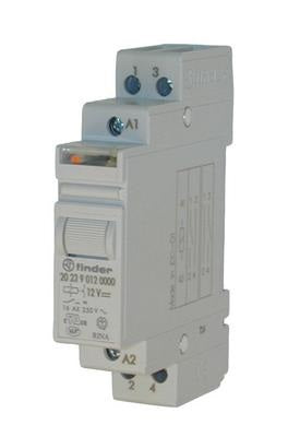 Telerupteur 12v inverseur bipolaire finder 1 contact no nf 16a 220v 12vdc ECLATS DESTOCKAGE