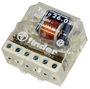 Telerupteur 220v r2602 relais finder r 26.02 10a interrupteur impulsion 230vca ECLATS DESTOCKAGE