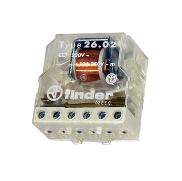 Telerupteur bipolaire relais finder 220v r2602 r 26.02 10a interrupteur impulsion 230vca ECLATS DESTOCKAGE