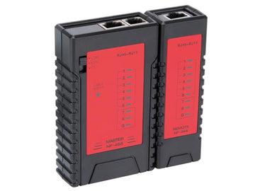 Testeur cable lan reseau rj45 8p8c rj12 6p6c rj11 rj10 10base-t token ring cablage telephonique ECLATS DESTOCKAGE