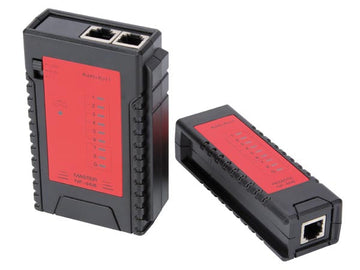 Testeur cable telephonique resau lan pour rj45 rj12 rj11 rj10 bnc vtlan3 ECLATS DESTOCKAGE