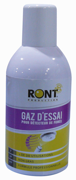 Testeur Gaz d essai detecteur de fumee aerosol spray 250ml 7269 incendie feu securite TDF 405/300ml ECLATS DESTOCKAGE