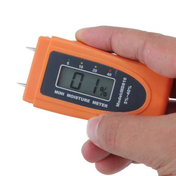 Testeur hygrometre detecteur humidimetre humidite capteur orange mesure ECLATS DESTOCKAGE