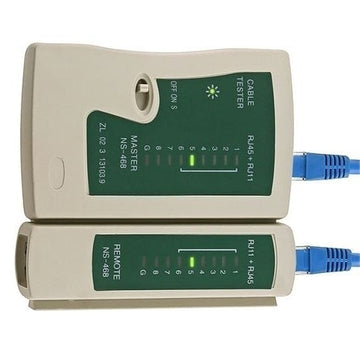 Testeur lan rj45 rj12 rj11 rj10 fil vtlan4 cablage telephonique reseau ECLATS DESTOCKAGE