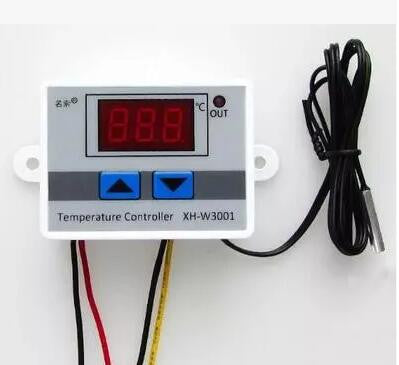 Thermometre 12v relais 10a DM-W3001 Contrôleur de température 3 chiffres à LED pour thermostat Arduino avec sonde NTC ECLATS DESTOCKAGE