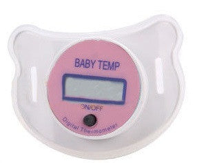 Thermometre bebe medical lcd tetine rose electronique thermometres medicaux electroniques ECLATS DESTOCKAGE