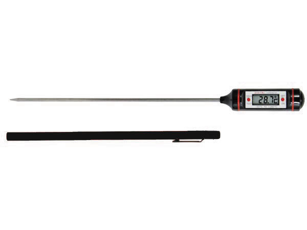 Thermometre cuisson -50°c~ 300°c sonde rigide acier inox mesure temperature chaleur velleman dtp1n ECLATS DESTOCKAGE
