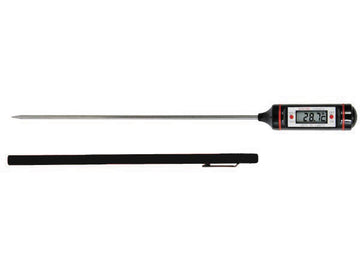 Thermometre cuisson -50°c~ 300°c sonde rigide acier inox mesure temperature chaleur velleman dtp1n ECLATS DESTOCKAGE