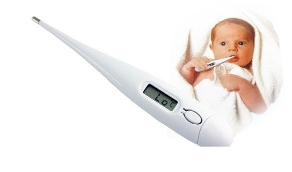 Thermometre digital blanc medical electronique temperature rectum aisselle medicaux ECLATS DESTOCKAGE