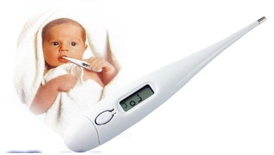 Thermometre digital electronique medical malade sante bouche aisselle ECLATS DESTOCKAGE
