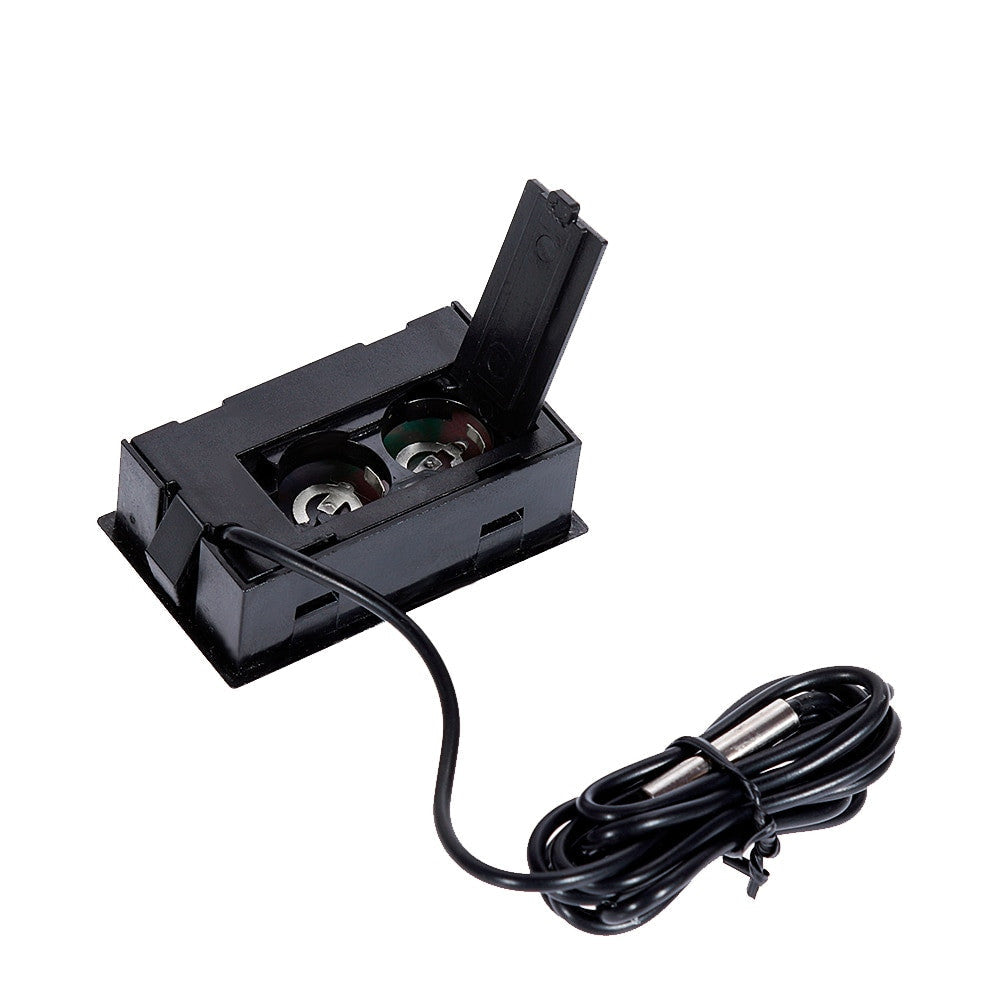 Thermometre digital encastrable + cable + sonde interieur exterieur ECLATS DESTOCKAGE