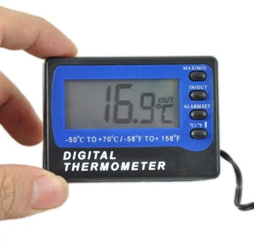 Thermometre frigo alarme froid chaud sonde -50 +70°c tm803 alerte degel refrigerateur congelateur ECLATS DESTOCKAGE