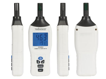 Thermometre hygrometre testeur electronique humidite dvm321 numerique temperature test ECLATS DESTOCKAGE