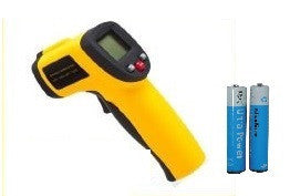 Thermometre infrarouge laser temperature avec pile 9v - visee 380°c -50°c afficheur deperdition lcd ECLATS DESTOCKAGE