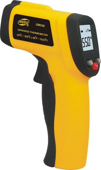 Thermometre infrarouge temperature laser visee -50°c 550°c afficheur lcd deperdition chaleur ECLATS DESTOCKAGE